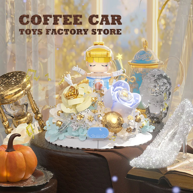 Premium Fairy Tale Princess Building Blocks Set For Girls With Lighting Effects And Over 420 Pieces - ToylandEU