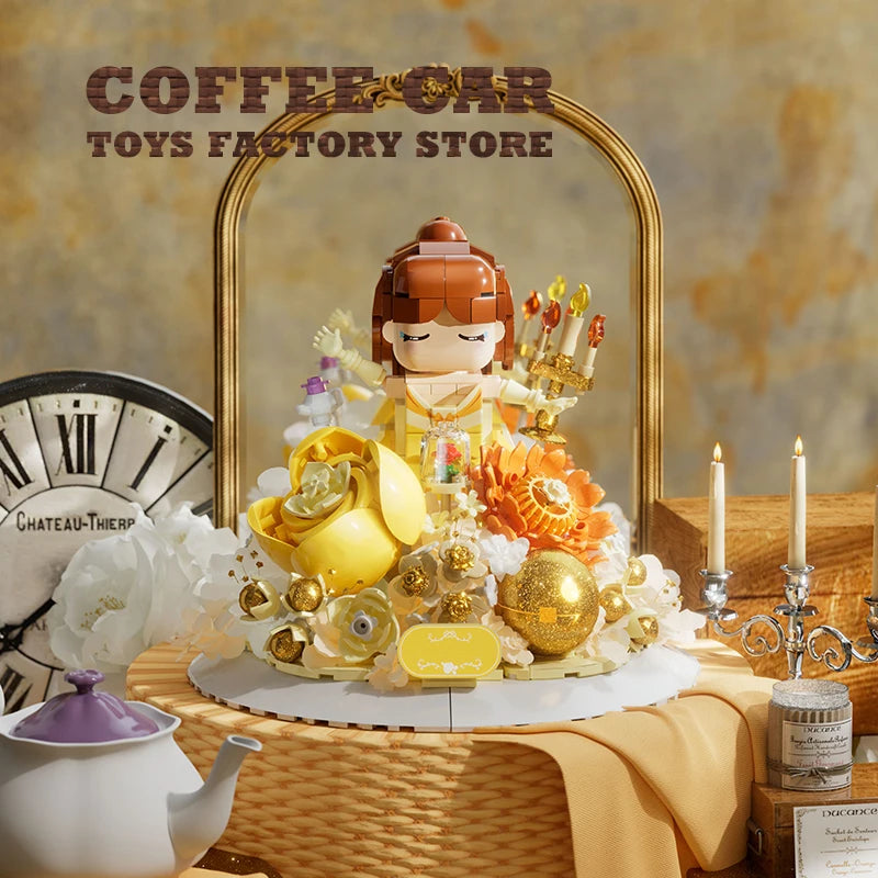 Premium Fairy Tale Princess Building Blocks Set For Girls With Lighting Effects And Over 420 Pieces - ToylandEU