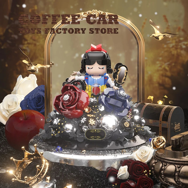 Premium Fairy Tale Princess Building Blocks Set For Girls With Lighting Effects And Over 420 Pieces - ToylandEU