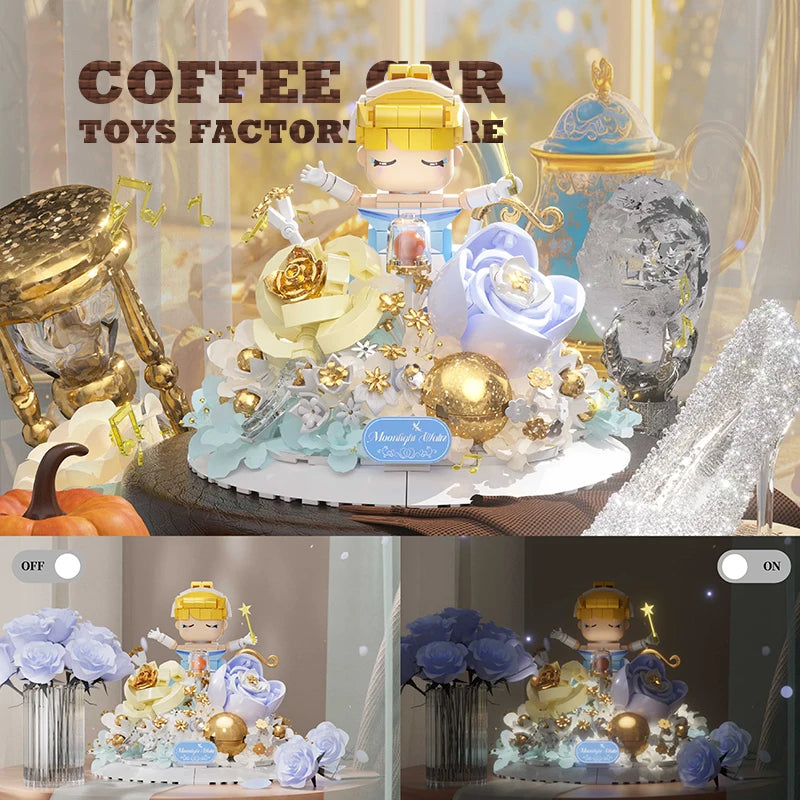 Premium Fairy Tale Princess Building Blocks Set For Girls With Lighting Effects And Over 420 Pieces - ToylandEU