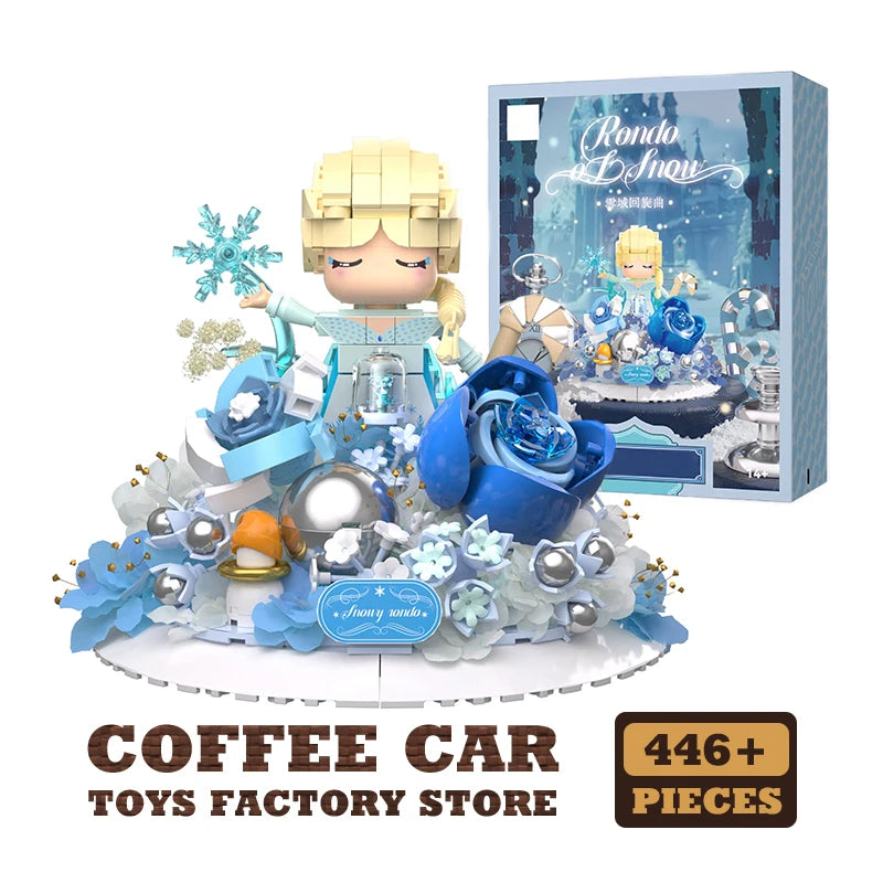 Premium Fairy Tale Princess Building Blocks Set For Girls With Lighting Effects And Over 420 Pieces - ToylandEU