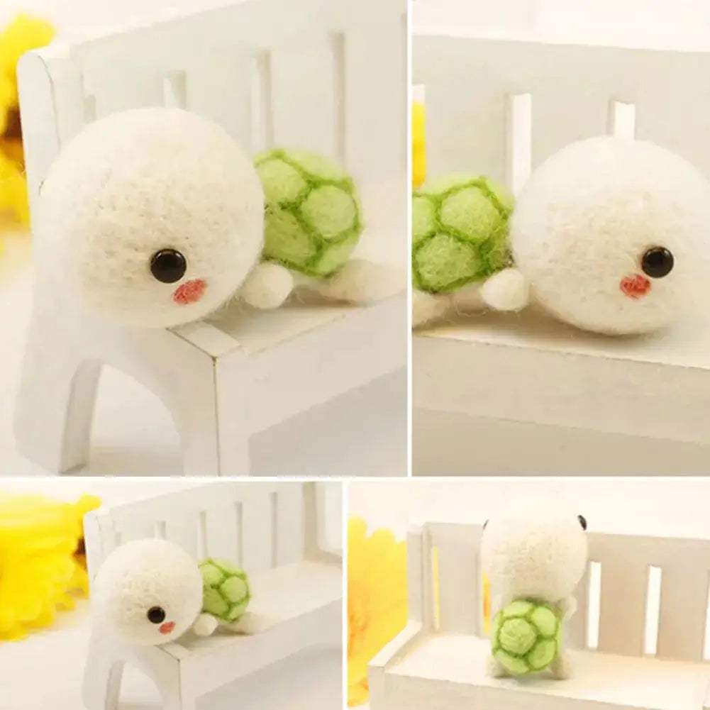 Premium Felting Kit For Cute Animal Toys Panda Squirrel - ToylandEU