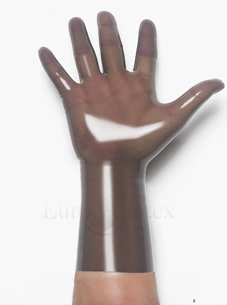 Premium Fetish Wear Latex Gloves Red Catsuit For Men - ToylandEU
