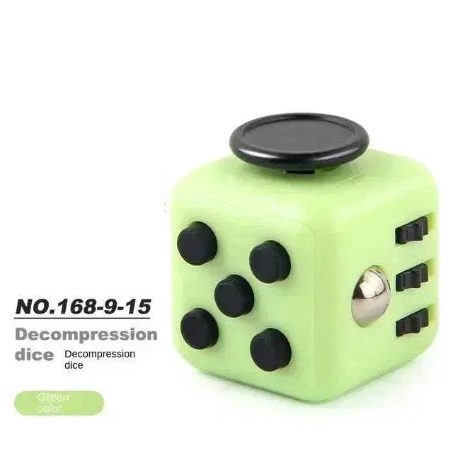 Premium Fidget Dice Solid Color Stress Relief For Adults - ToylandEU