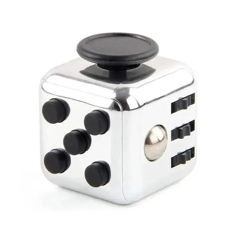 Premium Fidget Dice Solid Color Stress Relief For Adults - ToylandEU