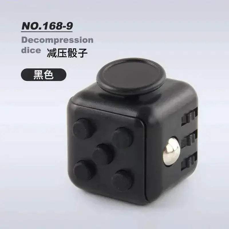 Premium Fidget Dice Solid Color Stress Relief For Adults - ToylandEU