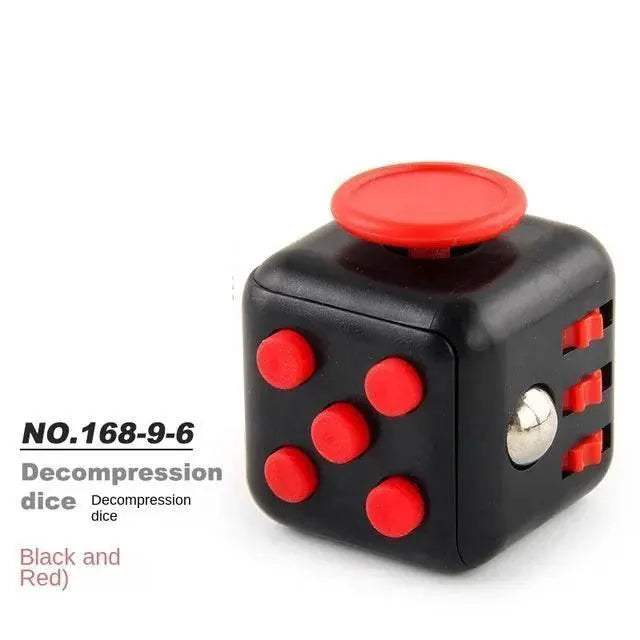 Premium Fidget Dice Solid Color Stress Relief For Adults - ToylandEU