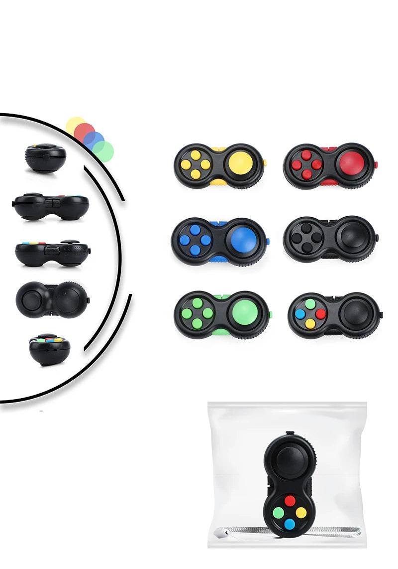 Premium Fidget Pad Controller Smooth ABS Plastic Focus - ToylandEU