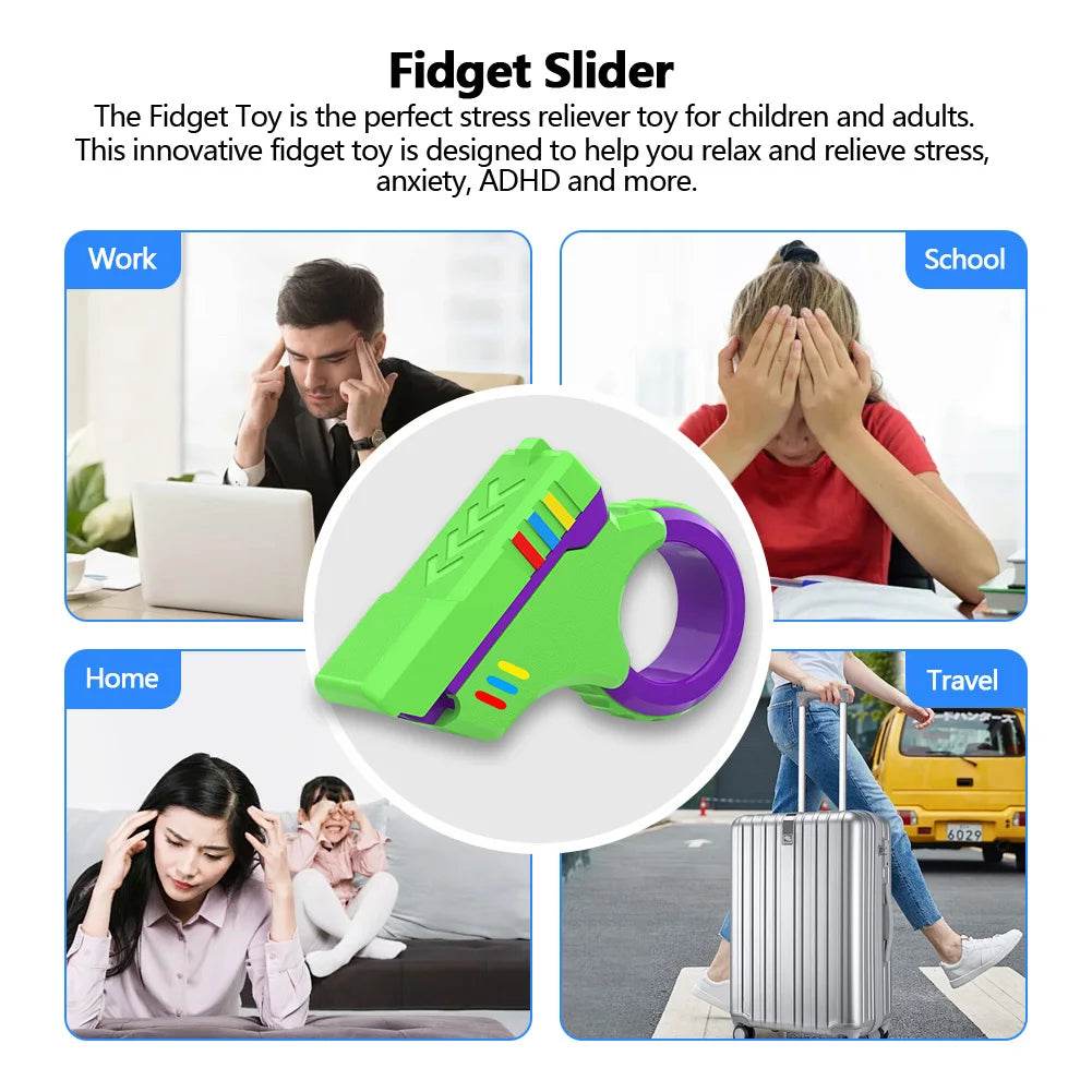 Premium Fidget Slider Magnetic Anxiety Relief for Adults - ToylandEU
