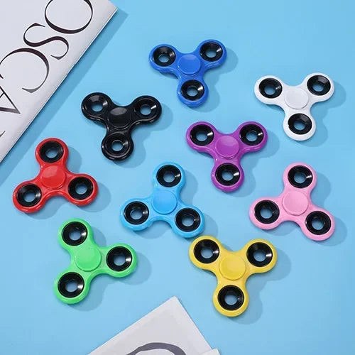 Premium Fidget Spinner ABS Plastic Tri Spinner Anti Stress For Autism And ADHD Relief - ToylandEU