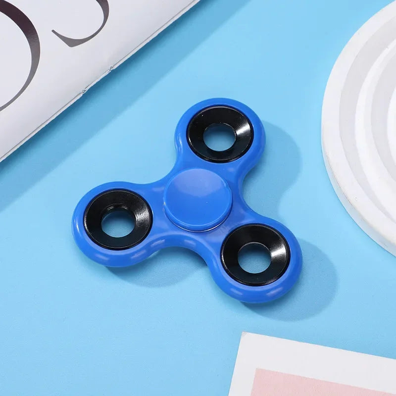 Premium Fidget Spinner ABS Plastic Tri Spinner Anti Stress For Autism And ADHD Relief - ToylandEU