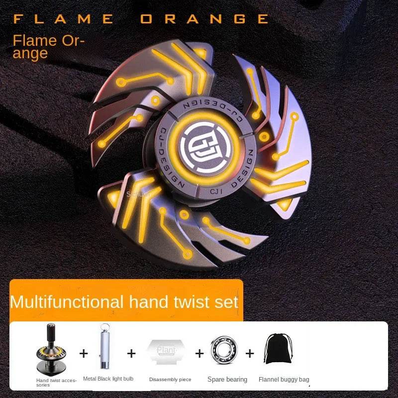 Premium Fidget Spinner All Metal Luminous For Children - ToylandEU