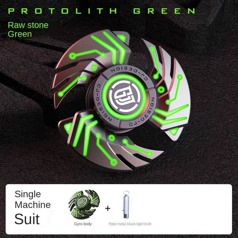 Premium Fidget Spinner All Metal Luminous For Children - ToylandEU