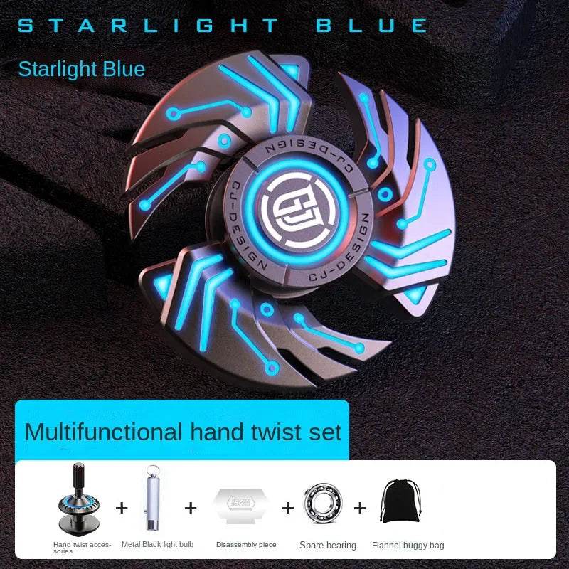 Premium Fidget Spinner All Metal Luminous For Children - ToylandEU