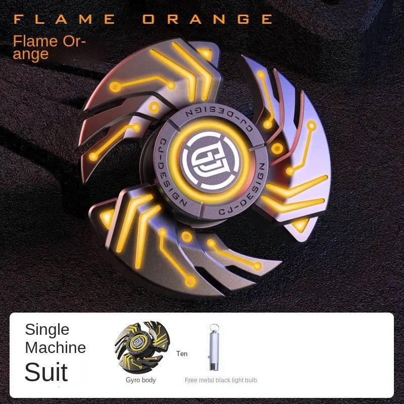 Premium Fidget Spinner All Metal Luminous For Children - ToylandEU