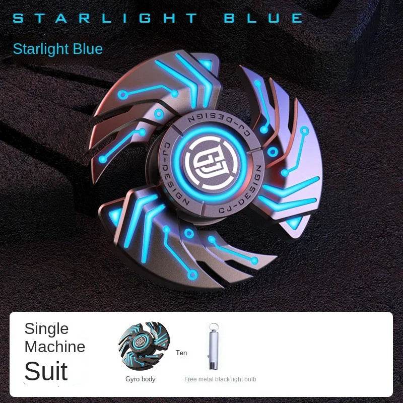 Premium Fidget Spinner All Metal Luminous For Children - ToylandEU