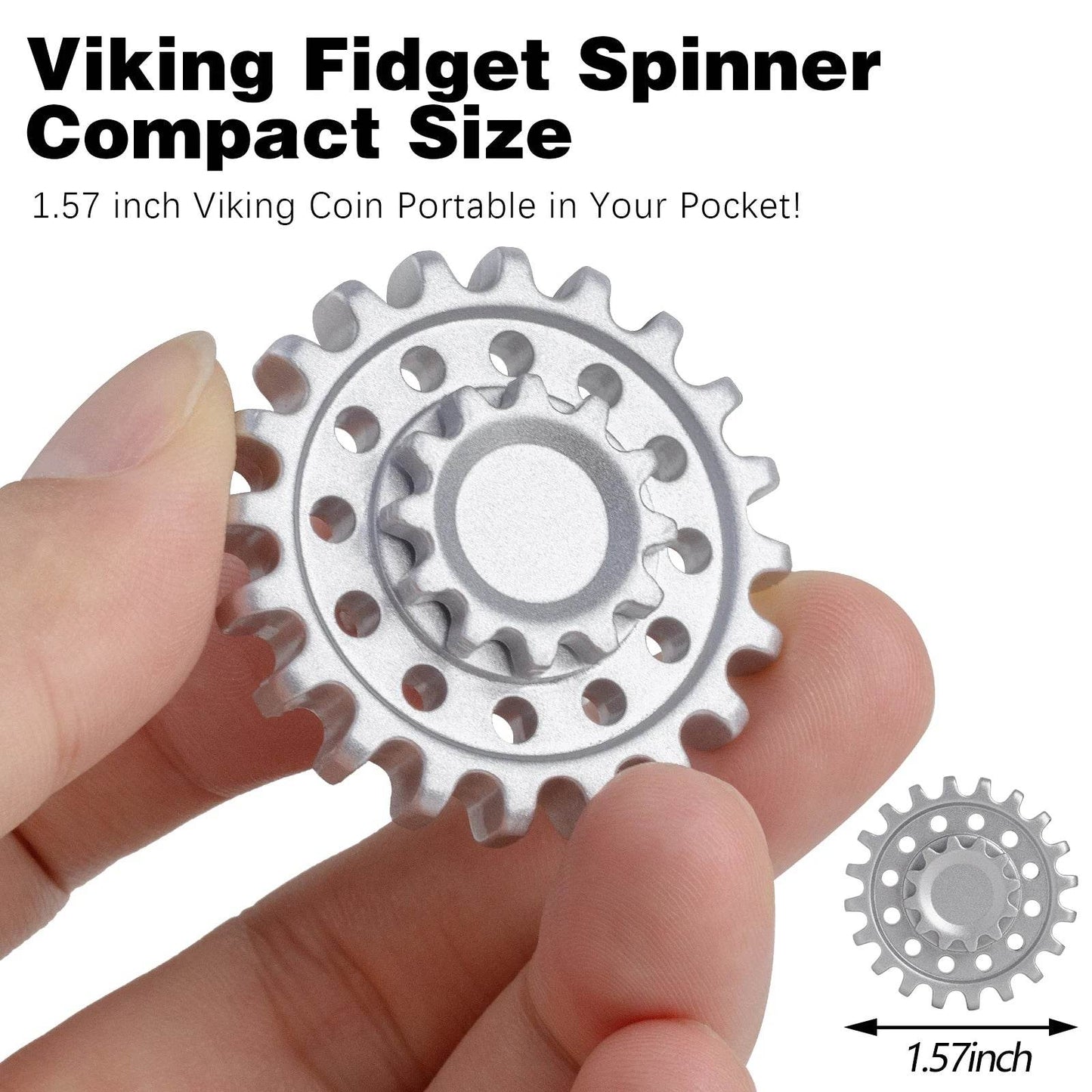 Premium Fidget Spinner Alloy Bearings 40g For Adults - ToylandEU