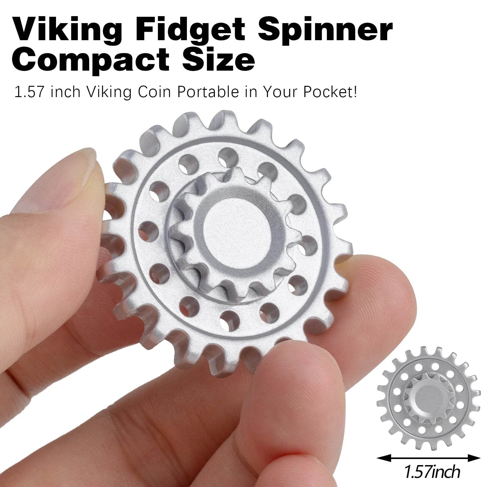 Premium Fidget Spinner Alloy Bearings 40g For Adults - ToylandEU