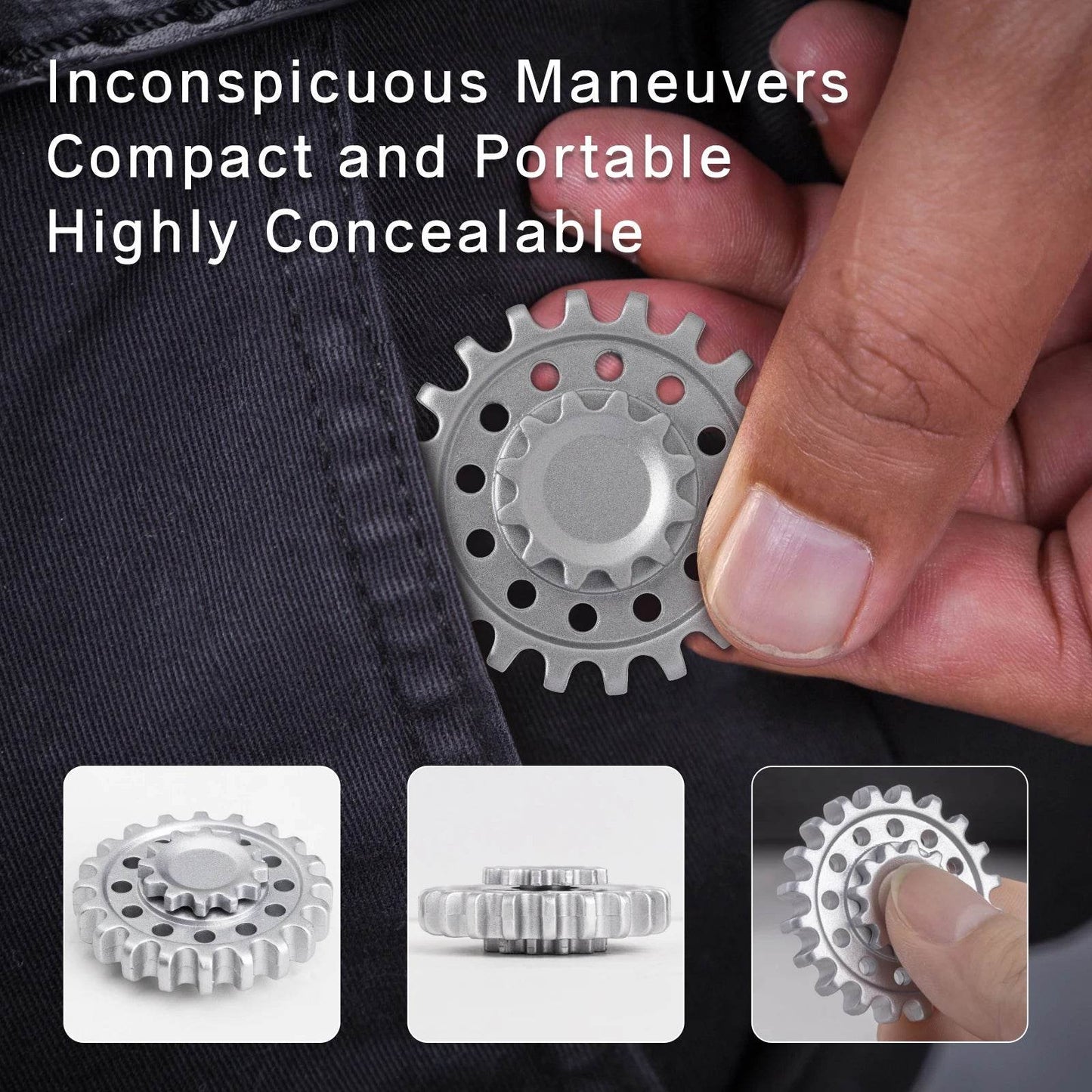 Premium Fidget Spinner Alloy Bearings 40g For Adults - ToylandEU