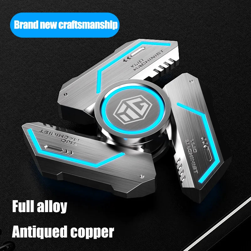 Premium Fidget Spinner Alloy Luminous Silent Bearing For Adults And Kids Perfect Gift - ToylandEU