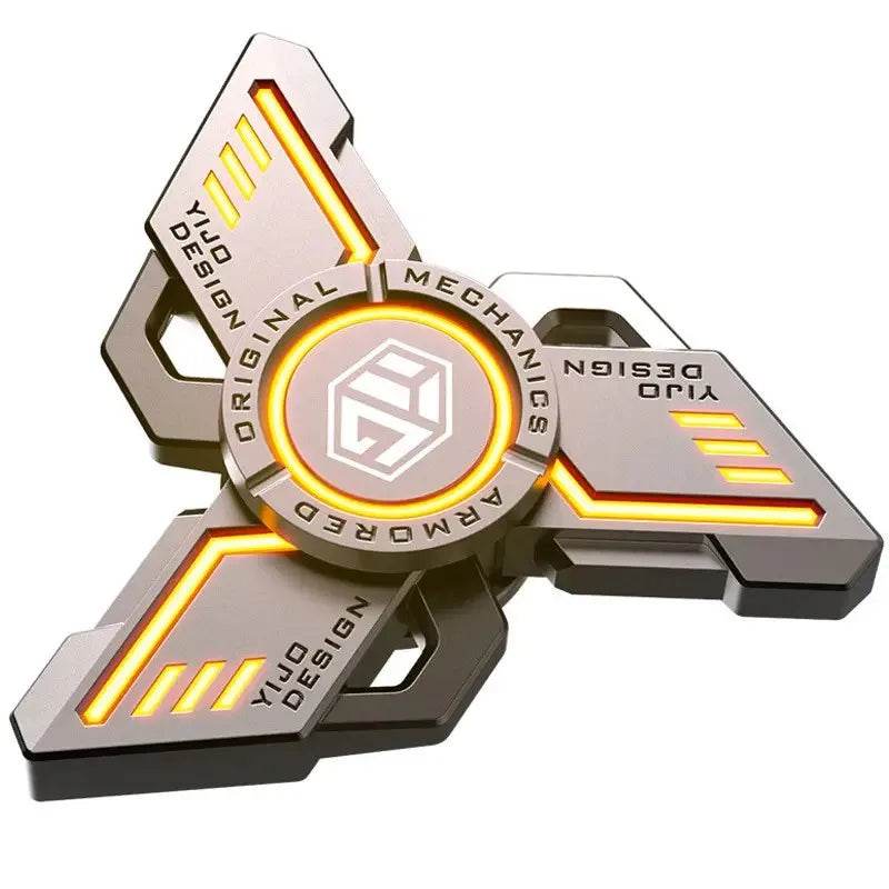Premium Fidget Spinner Alloy Noctilucent Luminous Glow In The Dark Stress Relief Toy For Adults And Kids - ToylandEU