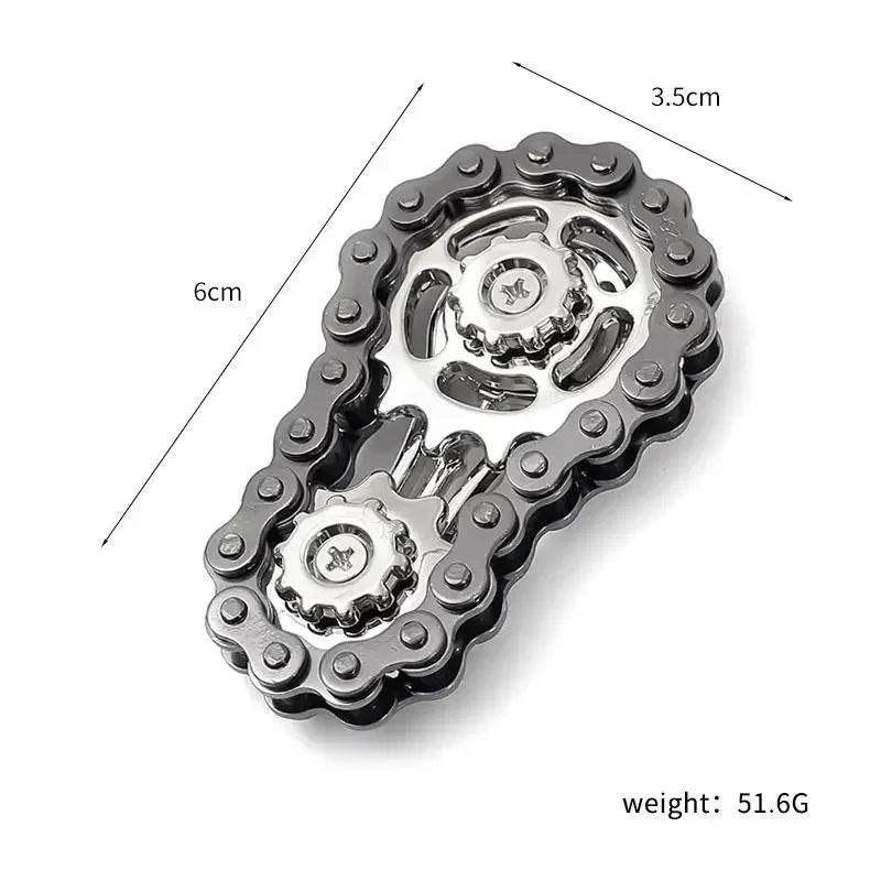Premium Fidget Spinner Chain Tooth Flywheel For Adults - ToylandEU