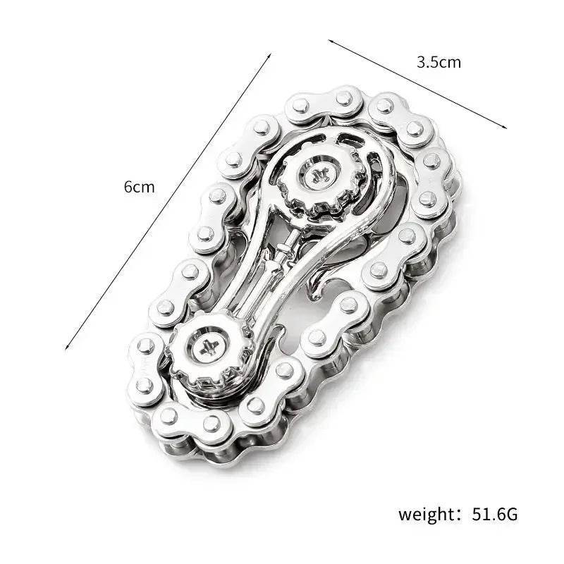 Premium Fidget Spinner Chain Tooth Flywheel For Adults - ToylandEU
