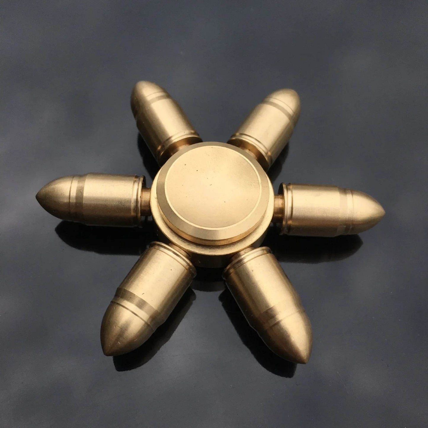 Premium Fidget Spinner Copper Core Bullet Shape For Adults - ToylandEU