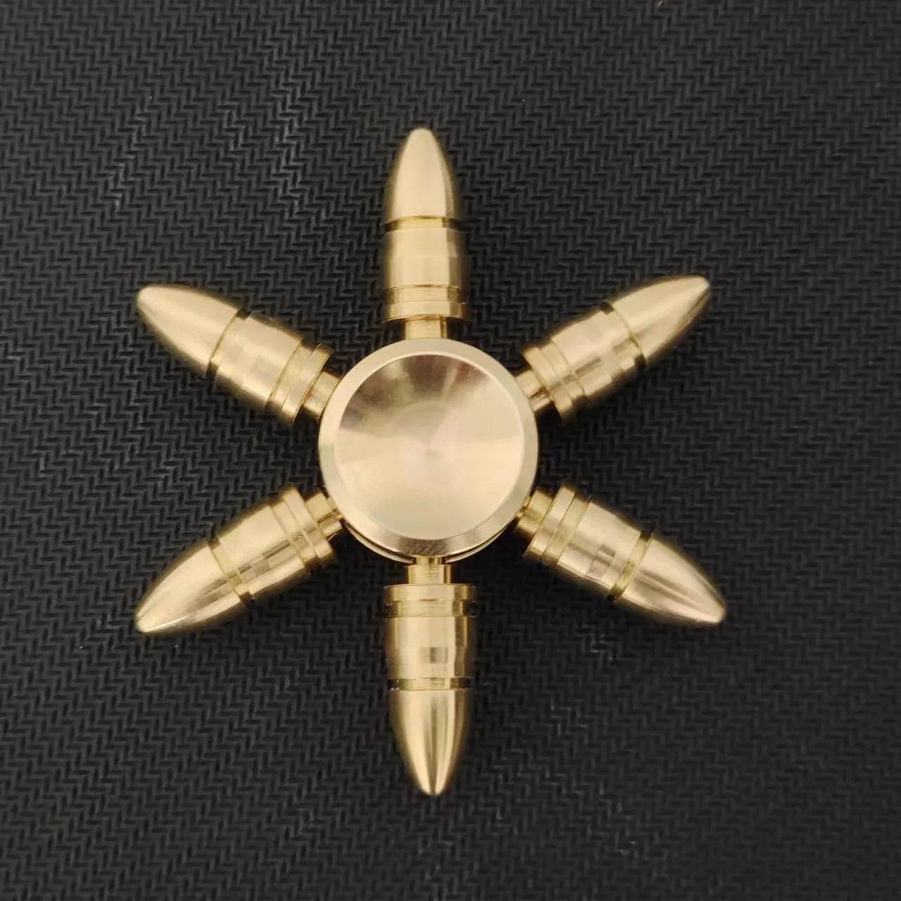 Premium Fidget Spinner Copper Core Bullet Shape For Adults - ToylandEU