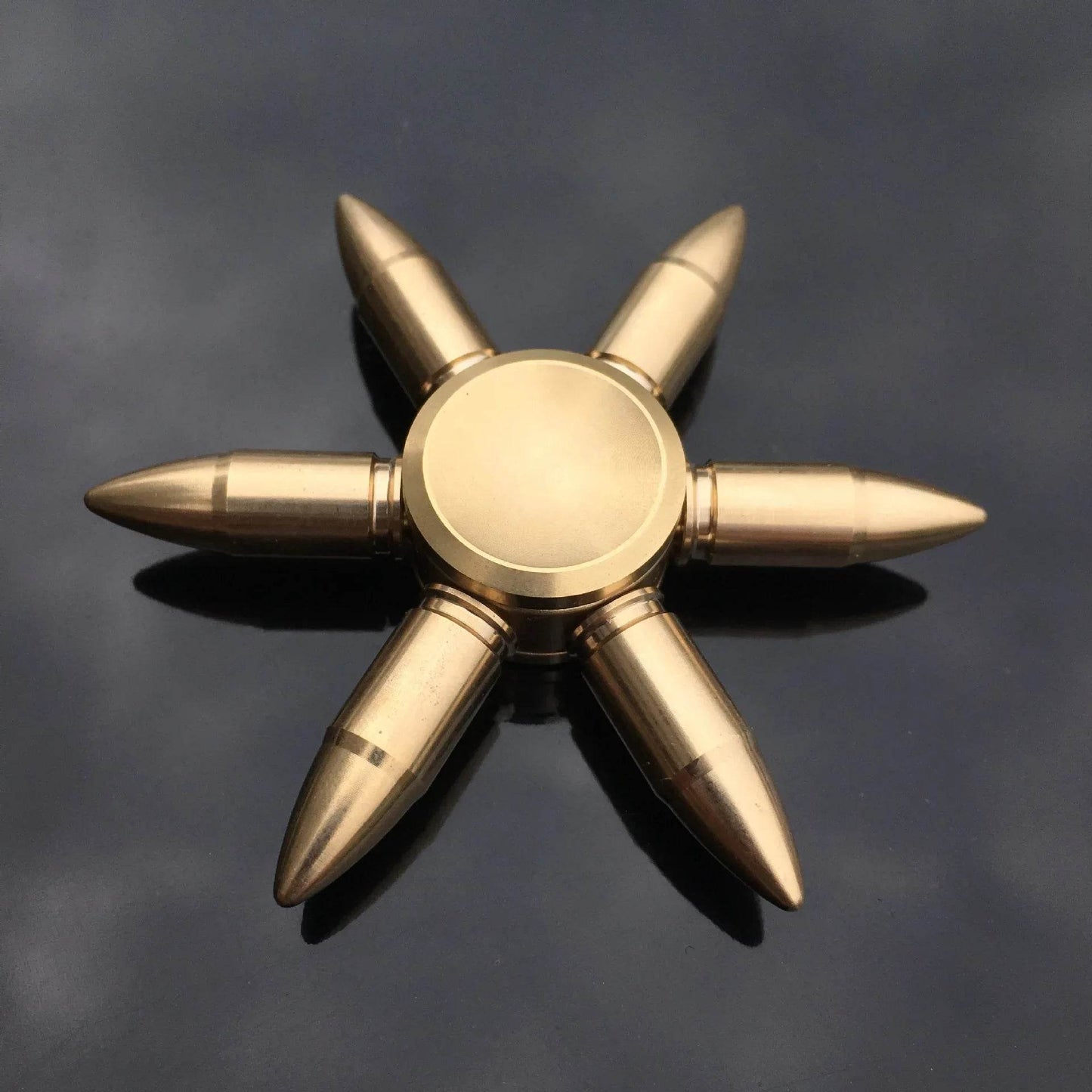 Premium Fidget Spinner Copper Core Bullet Shape For Adults - ToylandEU