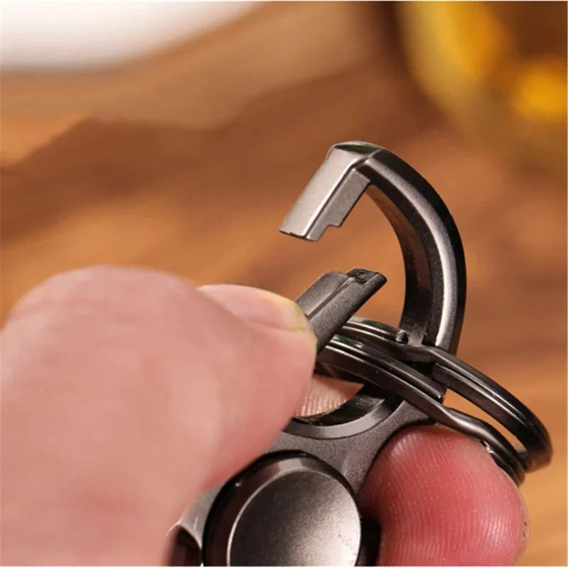 Premium Fidget Spinner Keychain Bottle Opener Anti Anxiety Stress Relief Toy For Teens And Adults - ToylandEU
