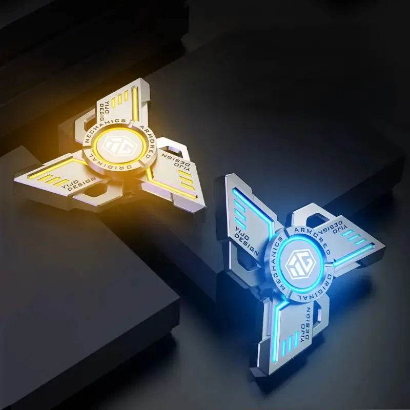 Premium Fidget Spinner Luminous Noctilucent Alloy Stress Relief Toy For Adults And Teens - ToylandEU