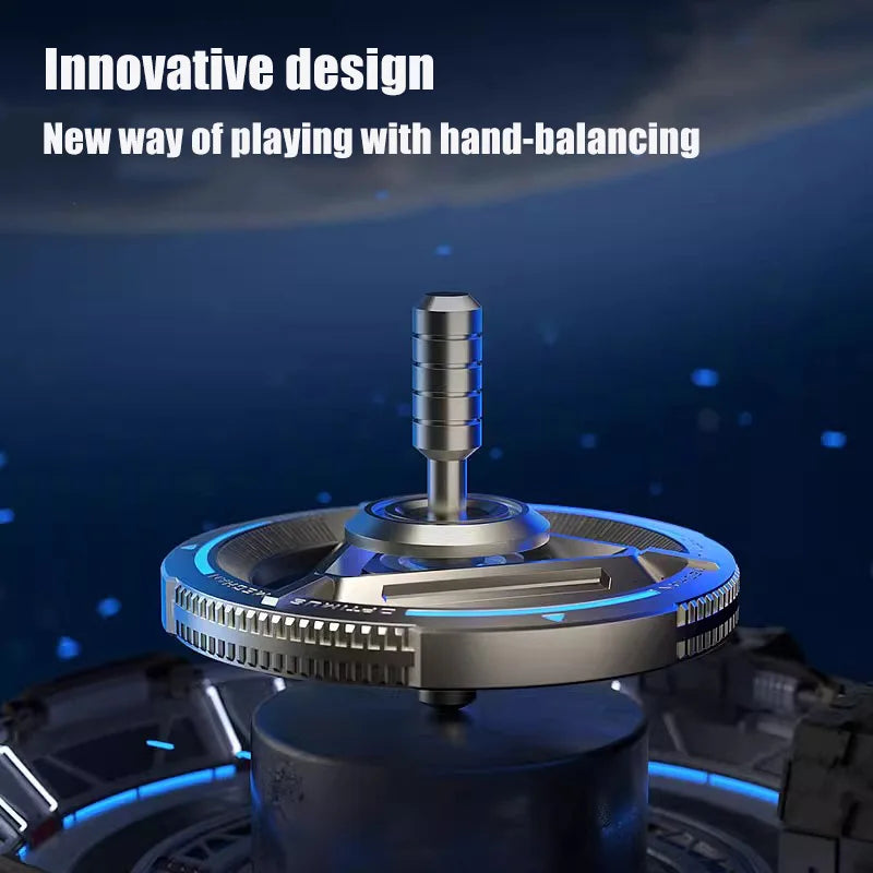 Premium Fidget Spinner Metal Construction Exclusive Desktop Gyro For Kids And Adults - ToylandEU