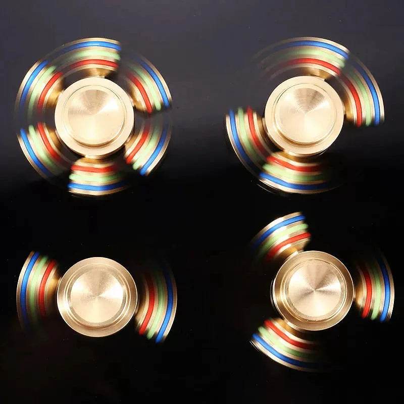 Premium Fidget Spinner Metal Gyro For Anxiety Relief - ToylandEU