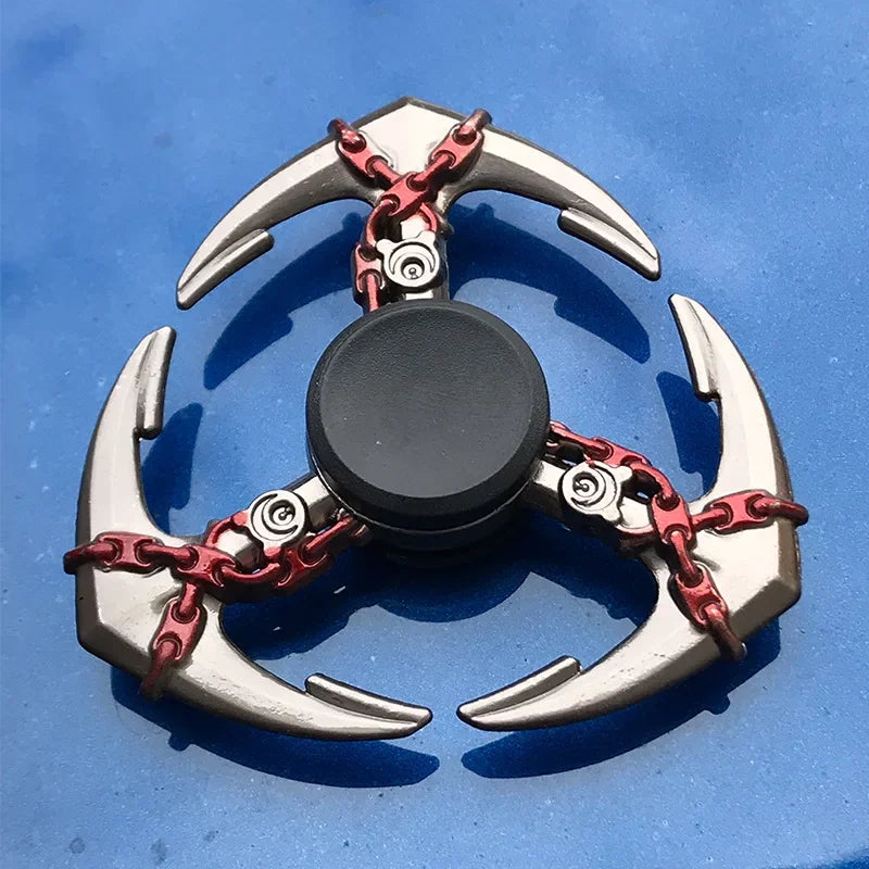 Premium Fidget Spinner Ninja Theme Metal Hand Spinner For Adults Stress Relief Gift - ToylandEU