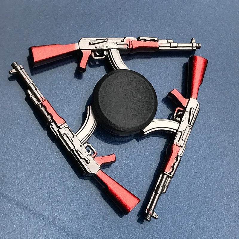 Premium Fidget Spinner Ninja Theme Metal Hand Spinner For Adults Stress Relief Gift - ToylandEU