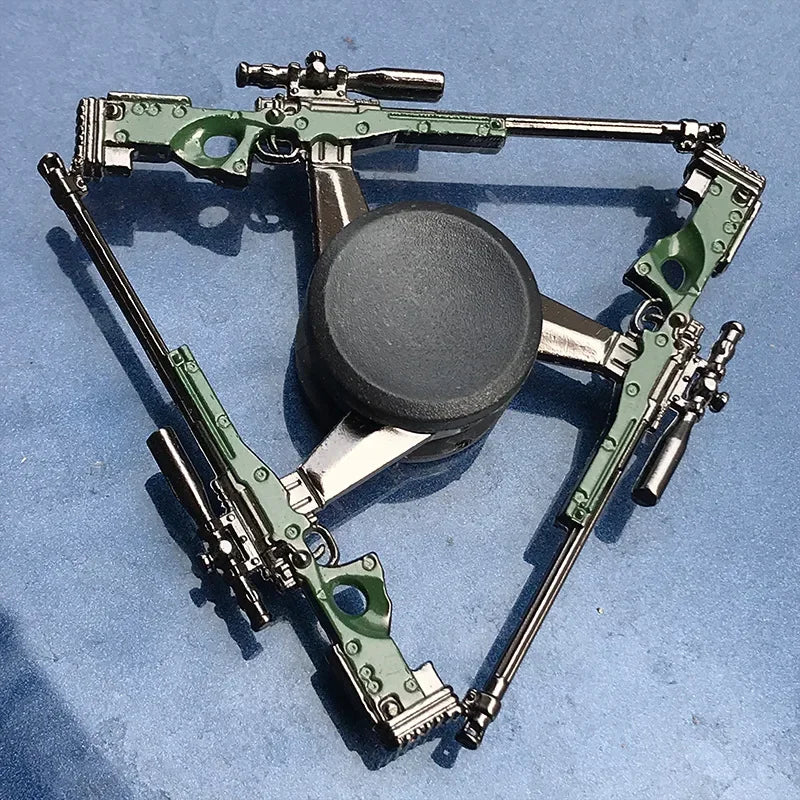 Premium Fidget Spinner Ninja Theme Metal Hand Spinner For Adults Stress Relief Gift - ToylandEU