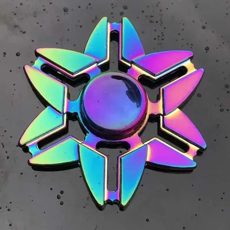  Premium Fidget Spinner Rainbow Metal Gyro 2 Toyland EU -  ToylandEU™