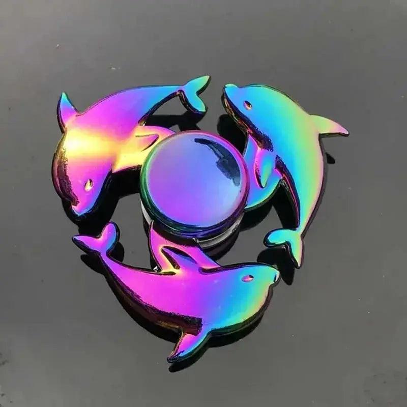  Premium Fidget Spinner Rainbow Metal Gyro 2 Toyland EU -  ToylandEU™