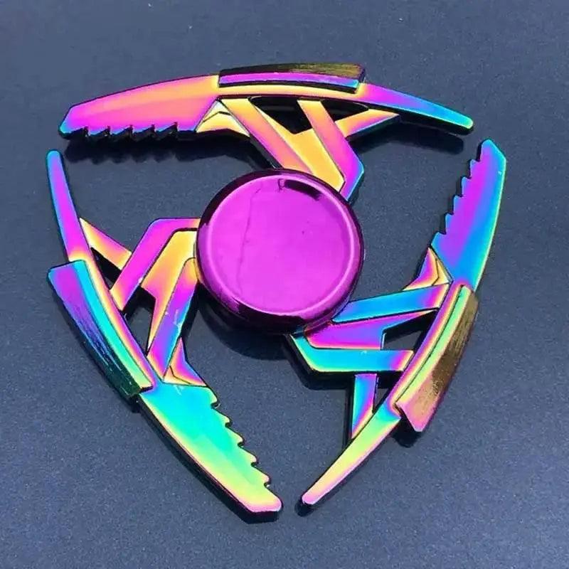  Premium Fidget Spinner Rainbow Metal Gyro 2 Toyland EU -  ToylandEU™