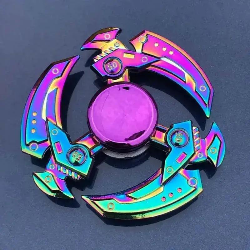  Premium Fidget Spinner Rainbow Metal Gyro 2 Toyland EU -  ToylandEU™