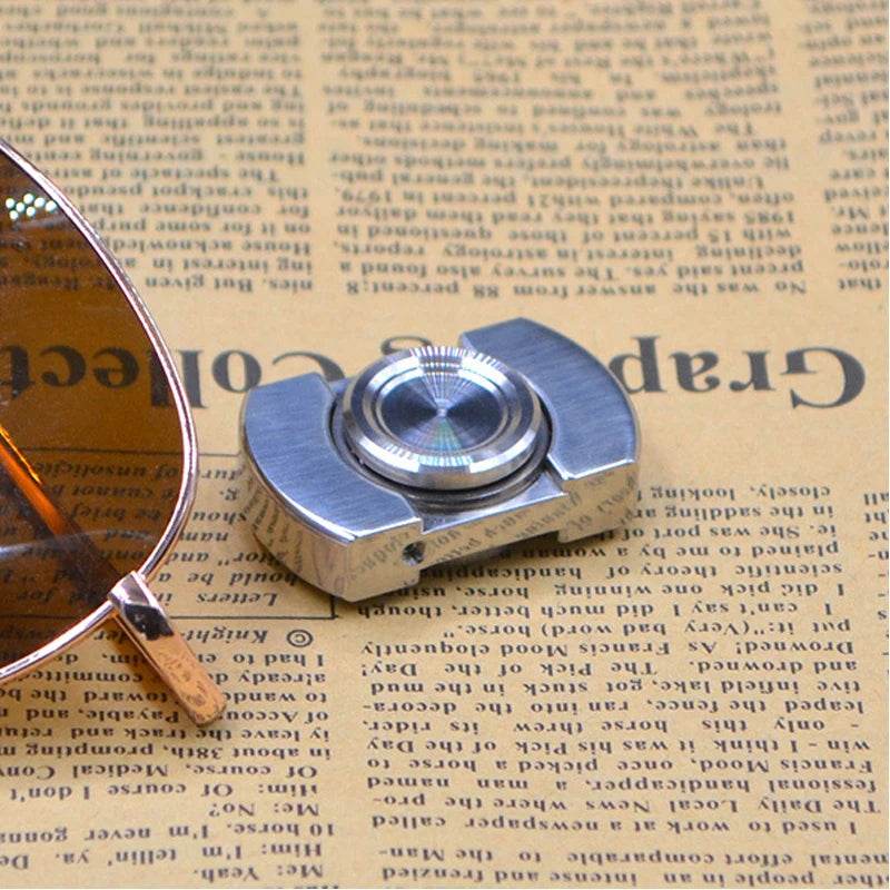 Premium Fidget Spinner Stainless Steel Pocket For Adults - ToylandEU