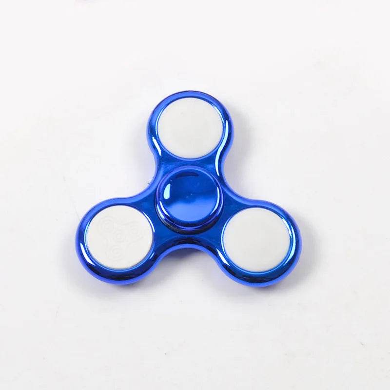 Premium Fidget Spinner With 6 Color Changing LED Lights Glow In The Dark For Kids Everyday Use - ToylandEU