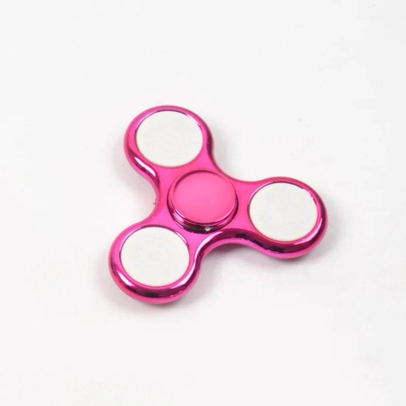 Premium Fidget Spinner With 6 Color Changing LED Lights Glow In The Dark For Kids Everyday Use - ToylandEU