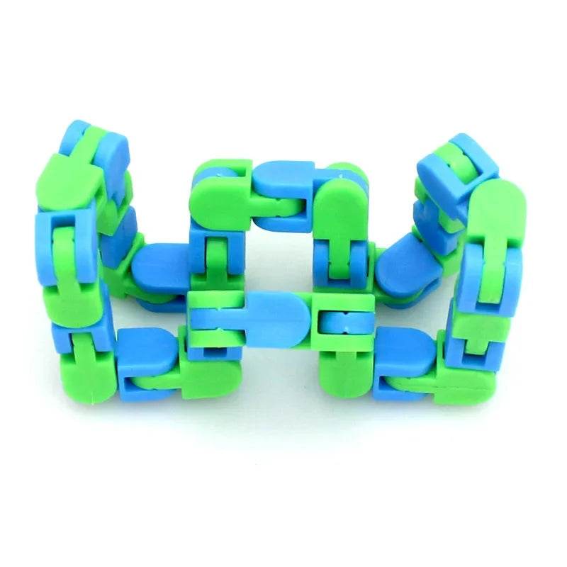 Premium Fidget Toy Wacky Tracks Bicycle Chain Link Stress Relief - ToylandEU