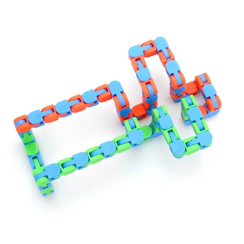Premium Fidget Toy Wacky Tracks Bicycle Chain Link Stress Relief - ToylandEU