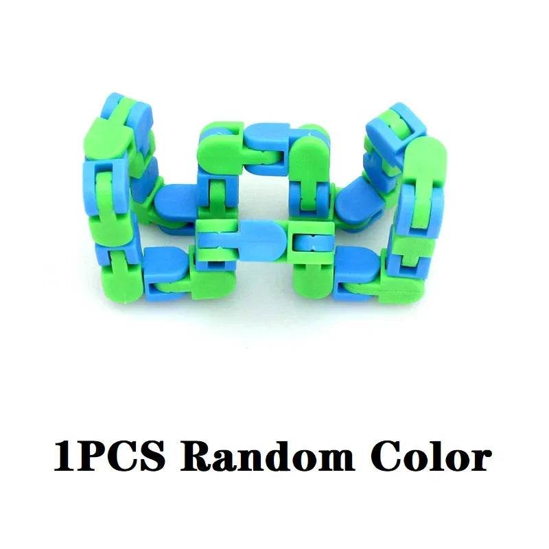 Premium Fidget Toy Wacky Tracks Bicycle Chain Link Stress Relief - ToylandEU