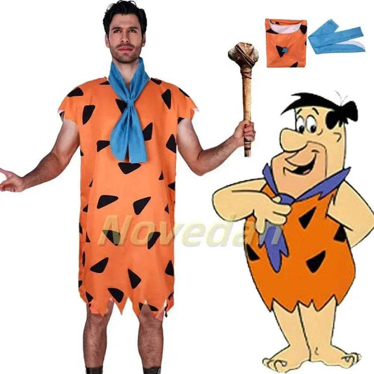  Premium Flintstones Fred Cosplay Costume Toyland EU -  ToylandEU™