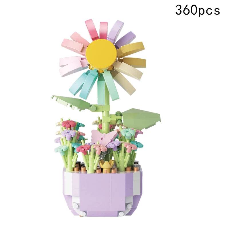 Premium Flower Blocks 13 Styles For DIY Home Ornaments - ToylandEU