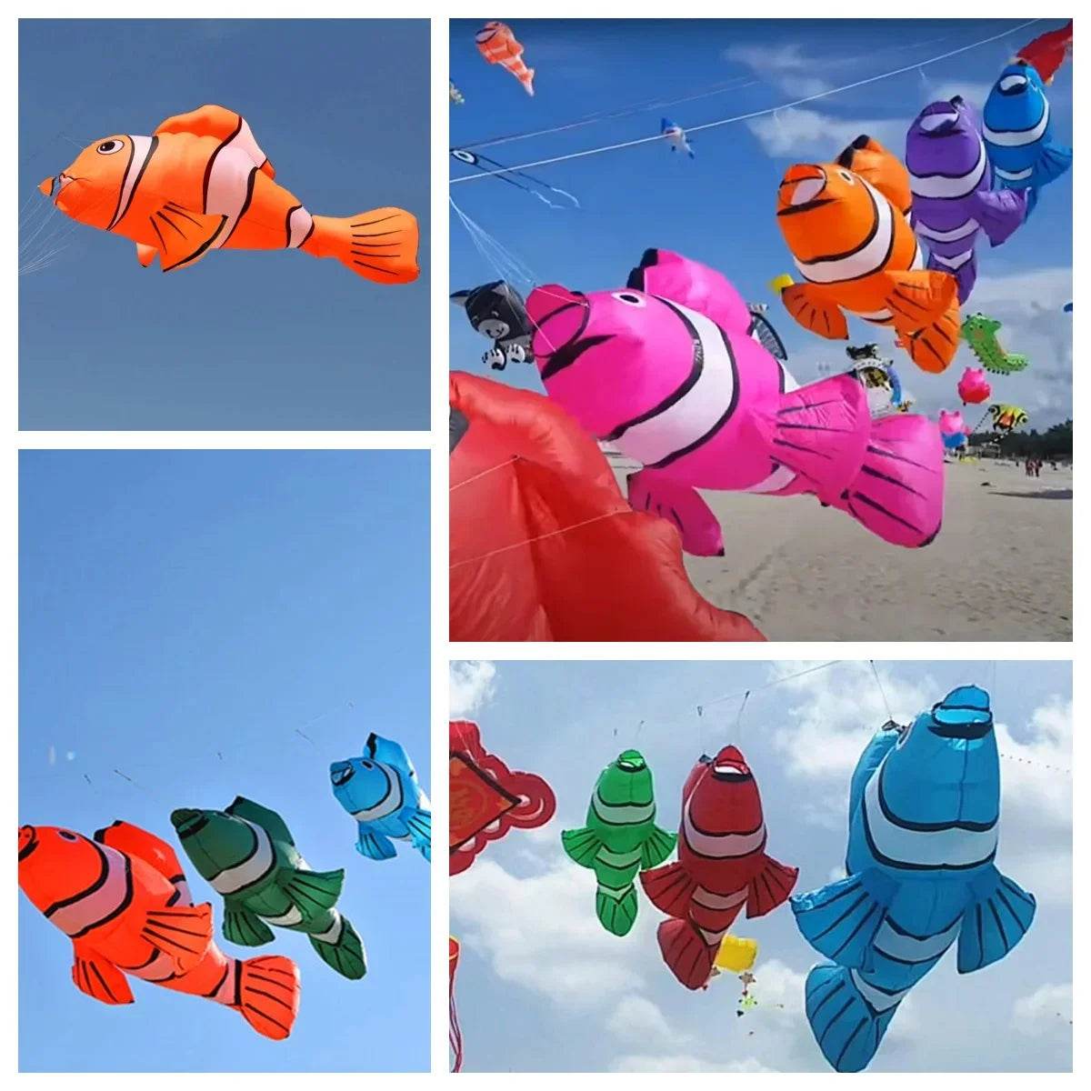 Premium Flying Fish Kite Pendant Giant Soft Outdoor Toy - ToylandEU